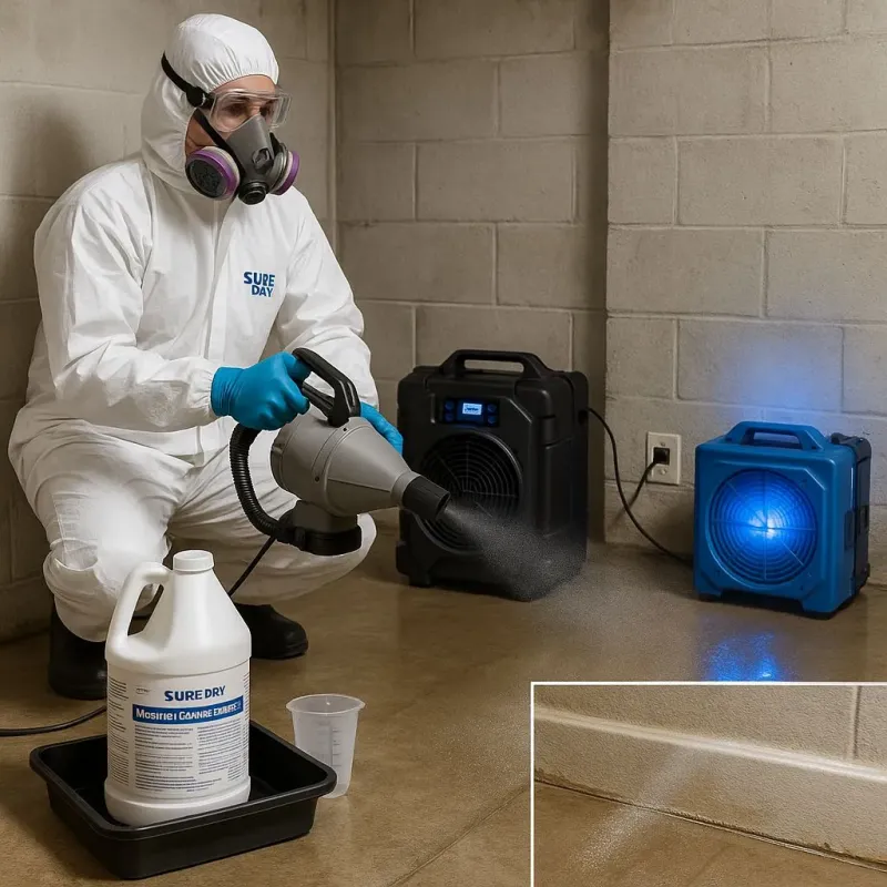 Sanitization and Odor Removal process in Butler, WI