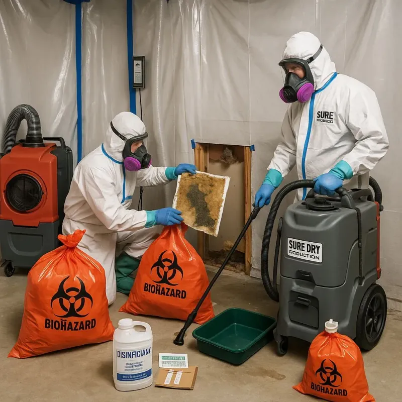 Contaminated Water Handling Protocols process in Butler, WI